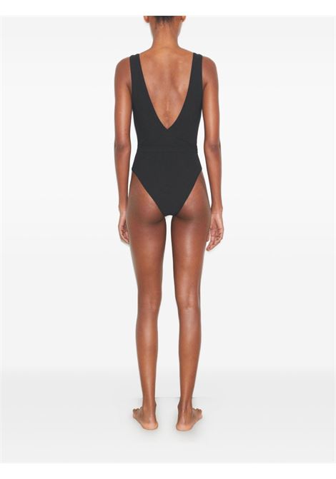 Costume intero con scollo a V in nero Tory burch - donna TORY BURCH | 170683001